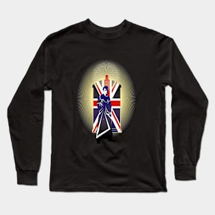 DOCTOR WHO LOVES ENGLAND Long Sleeve T-Shirt